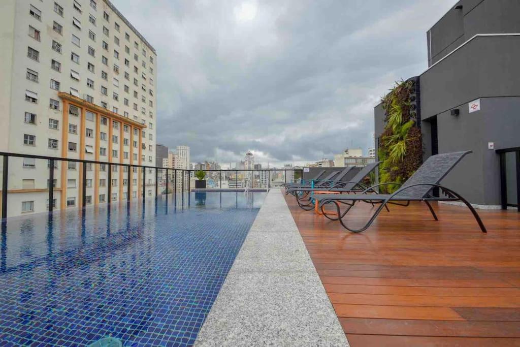 Studio Lindo Ao Lado Do Metro Santa Cecilia Apartment Sao Paulo Exterior foto